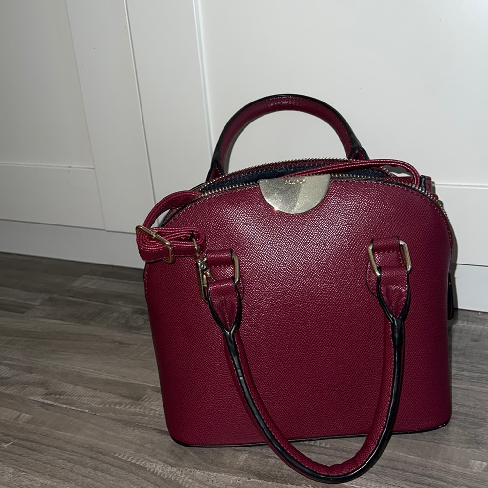 Farm Burgundy Top Handle Aldo bag